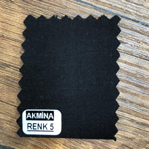 Poplinlikra & Likralı Poplin Kumaş Renki 5 koyu siyah