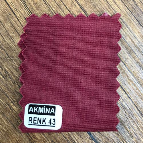 Poplinlikra & Likralı Poplin Renk 43 Açık Bordo